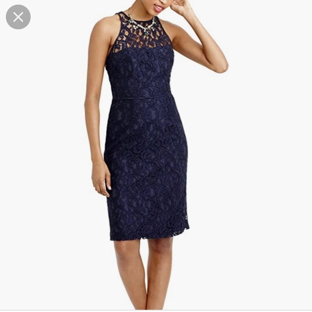 J.Crew Lace Sheath Dress
